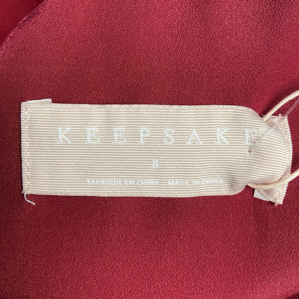 Keepsake the Label Red Jumpsuit Size Small - Picture 9 of 10